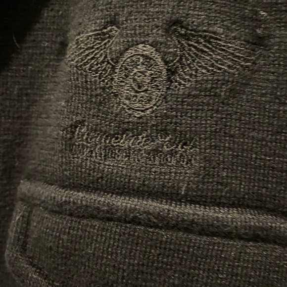 Throwback CARNET DE VOL 2-Button Cotton Knit Cardigan with Lapels - Mens M - Picture 4 of 9